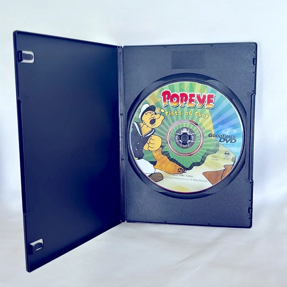 Slightly Used Collectible 2004 Popeye Fists Of Fury DVD - - Picture 4 of 7